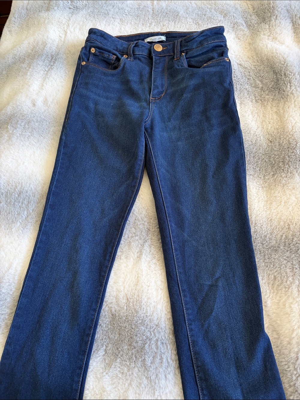 STS Blue Women's Straight Leg Jeans — Deep Indigo